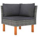 Garten-Sofa-Set (7-teilig) 3011728-4 Grau