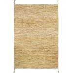 LHENA JAUNE BRUN M tapis laine Jaune - 120 x 170 cm