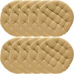 Stuhlkissen rund 10er-Pack 200323 Beige