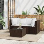 Salon de jardin 3029629-5 (lot de 3) Marron