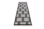 Tapis de passage Darya CCCXLIX Noir - Textile - 79 x 1 x 297 cm