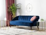 3-Sitzer Sofa ALSVAG Schwarz - Blau - Gold - Marineblau