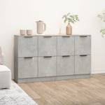 Sideboard (2er Set) 3015627 Steingrau