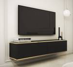 Tv-Lowboard ORIS Schwarz - Gold