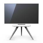 TV-Stand Spectral Art AX für Soundbars Grau - Massivholz - 87 x 116 x 68 cm