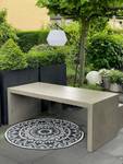 Beton Esstisch Gartentisch U-Form