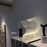 Acryl geformte 360Home Tischlampe