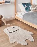 Tapis enfant ZODI Beige - Noir - Blanc - Fibres naturelles - 70 x 100 cm