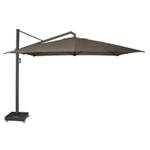 Parasol déporté inclinable 4x3 m Icon Gris - Métal - 300 x 295 x 400 cm