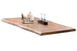 TOPS & TABLES Tisch DCXLIX Braun - Metall - Massivholz - 220 x 74 x 100 cm