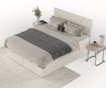 Boxspringbett Elodie Beige - Breite: 140 cm - H4