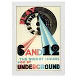 Bilderrahmen Hours 1930 Poster Bright