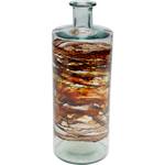 Vase Desert Storm III Marron - Verre - 15 x 40 x 15 cm