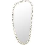 Miroir Planos 93x43cm blanc Blanc - Matière plastique - 43 x 93 x 2 cm