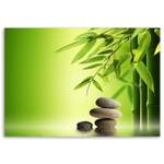 Wandbild Zen Orient Steine Bambus