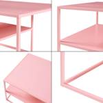 Couchtisch Solund Pink - 90 x 45 x 60 cm