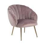 Fauteuil Daniella Rose vieilli