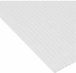 Schaumstoff Badteppich 65x90 cm Weiß - Kunststoff - 65 x 1 x 90 cm