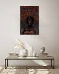 Acrylbild handgemalt Affluent Heritage Massivholz - Textil - 60 x 90 x 4 cm