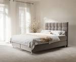 Boxspringbett Chanton Taupe - Breite: 200 cm