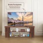 3-stufiger TV-Schrank Braun - Holzwerkstoff - 29 x 41 x 110 cm