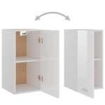 Armoire suspendue 3016496-5 Blanc brillant - Blanc - Largeur : 29 cm