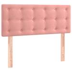 Boxspringbett 3017268-19 Pink - 90 x 193 cm