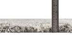 Hochfloorteppich  Lachen Fence Grau - Kunststoff - Textil - 122 x 3 x 122 cm