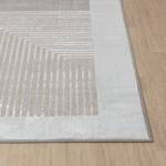 Skandi Boho Kurzflorteppich CHARLESTOWN Beige - Textil - 120 x 1 x 170 cm