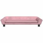 Lit pour chien 3015978 Rose foncé - 100 x 21 x 50 cm