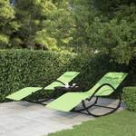 Chaise longue Vert - Nombre de pièces dans le lot : 2