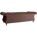 Ivette Sofa 3-Sitzer Braun