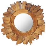 Wandspiegel 3002956 Braun - Massivholz - Holzart/Dekor - 40 x 8 x 40 cm