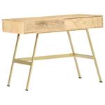 Bureau Marron - Bois massif - Bois/Imitation - 100 x 75 x 100 cm