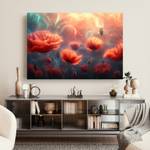 Bild Mohnblume Blumen XL 90 x 60 cm