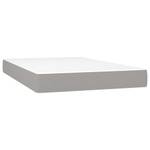 Boxspringbett 3017265-23 Hellgrau - 123 x 193 cm