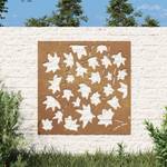 Décoration murale de jardin 824480 Marron - Métal - 55 x 1 x 55 cm