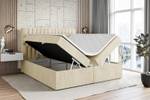 Boxspringbett DAISY Beige - Breite: 120 cm - H3