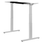 Elektrischer Tisch Premium Line Melamin Weiß - Breite: 120 cm - Silber