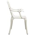 Chaise de jardin Blanc - Métal - 60 x 93 x 61 cm