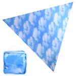 Sonnensegel Blau - Textil - 252 x 1 x 252 cm