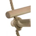 Échelle de corde pour portique Bois massif - 1 x 1 x 1 cm
