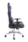 Chaise de bureau Limit XM Noir - Bleu