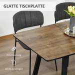 Esszimmertisch 835-525 Braun - Holzwerkstoff - 80 x 76 x 120 cm