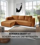 Ecksofa CELEST Orange