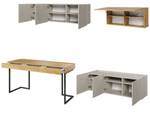 Kinderzimmer-Set TEEN FLEX 8-teilig Braun - Holzwerkstoff - 300 x 76 x 61 cm