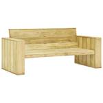 Salon de jardin Marron - Bois massif - Bois/Imitation - 75 x 31 x 75 cm