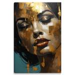 Image PORTRAIT De Femme Visage Glamour 80 x 120 x 120 cm