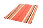 Tapis Jajim LXV Rouge - Textile - 133 x 1 x 207 cm