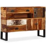 Sideboard 244930 Braun - Metall - Massivholz - Holzart/Dekor - 115 x 80 x 30 cm